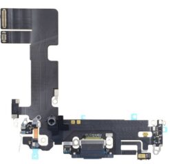 Flex for iPhone 13 for charging connector with microphone Black original (used Grade A)