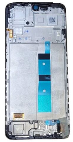 LCD screen Xiaomi Redmi Note 12 4G with touch screen with frame Onyx Grey original (service pack)