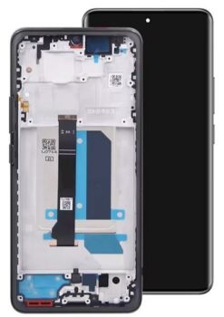 LCD screen Xiaomi Redmi Note 14 Pro+ 5G with touch screen with frame Midnight Black original (service pack)