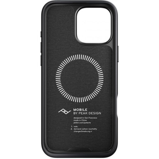 Kaitseümbris Everyday Loop Case, Apple iPhone 16 Pro Max, tumehall, sõrmehoidjaga, MagSafe, riidest tagaküljega, Peak Design - Image 5