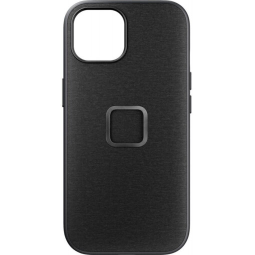Kaitseümbris Everyday Case, Apple iPhone 15, tumehall, MagSafe, riidest tagaküljega, Peak Design