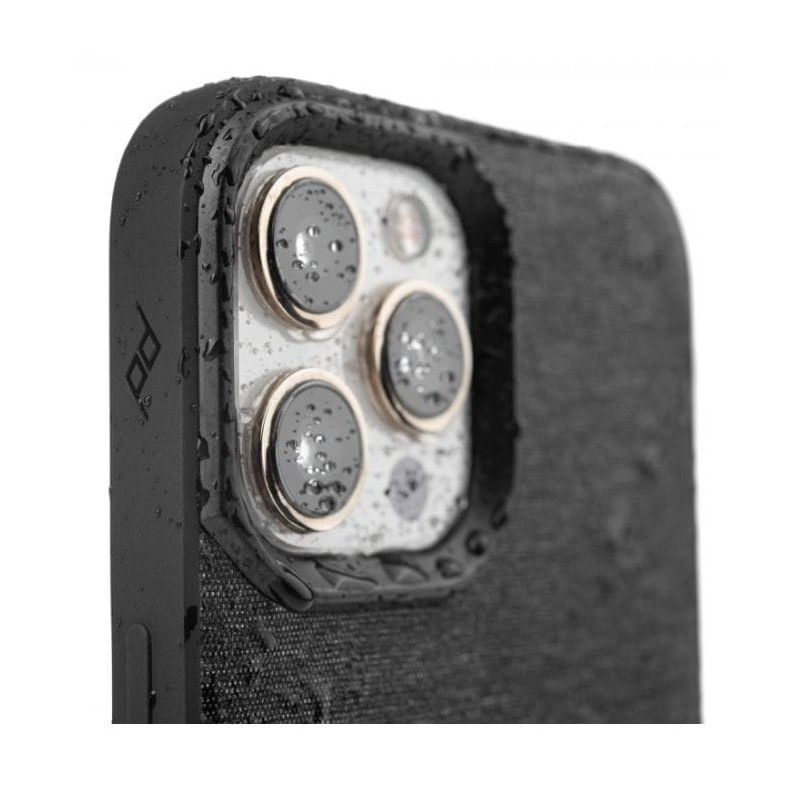 Kaitseümbris Everyday Case, Apple iPhone 15, tumehall, MagSafe, riidest tagaküljega, Peak Design - Image 3