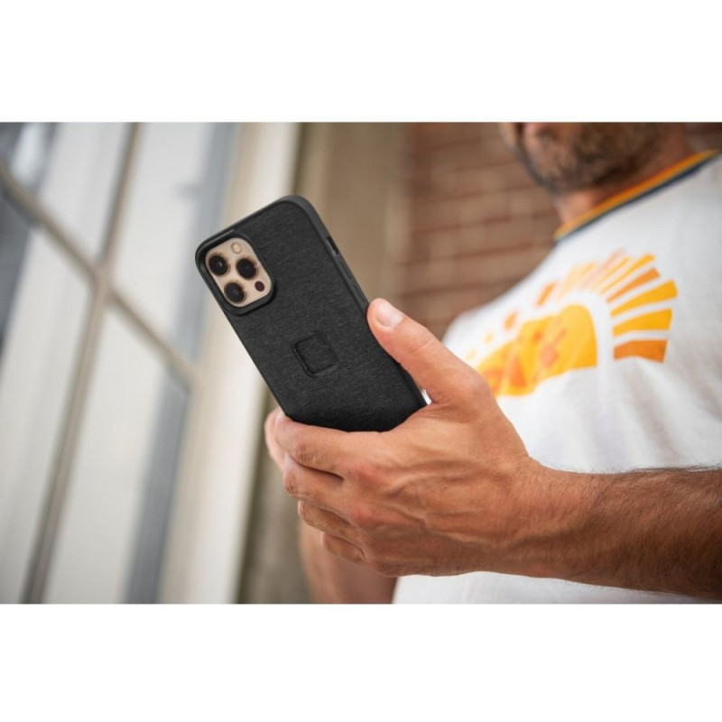 Kaitseümbris Everyday Case, Apple iPhone 15, tumehall, MagSafe, riidest tagaküljega, Peak Design - Image 9