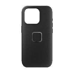 Kaitseümbris Everyday Case V2, Apple iPhone 15 Pro, tumehall, MagSafe, riidest tagaküljega, Peak Design