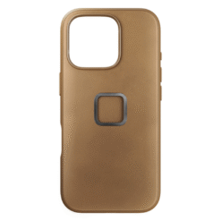 Kaitseümbris Everyday Case, Apple iPhone 16 Pro, helepruun, MagSafe, vegan nahast tagaküljega, Peak Design