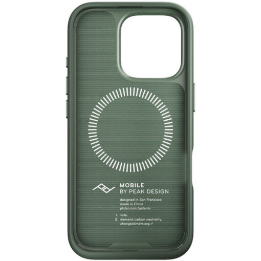 Kaitseümbris Everyday Case, Apple iPhone 16 Pro, roheline, MagSafe, riidest tagaküljega, Peak Design - Image 5