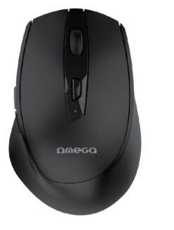Mouse OMC529RWB wireless (RECHARGEABLE USB-C) , black