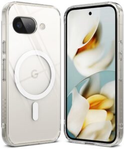 Kaitseümbris Fusion Magnetic, Google Pixel 9a, läbipaistev, MagSafe magnetiga, Ringke
