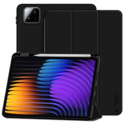 Kaitsekaaned SmartCase Pen, Xiaomi Pad 7 / Pad 7 Pro, must, Tech-Protect