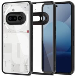 Kaitseümbris Magmat, Nothing Phone (3a), läbipaistev musta äärega, Tech-Protect