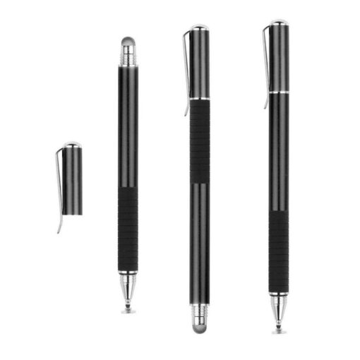 Puutepliiats mahtuvuslikule ekraanile Stylus Pen, kahe erineva otsaga, must, Tech-Protect - Image 3