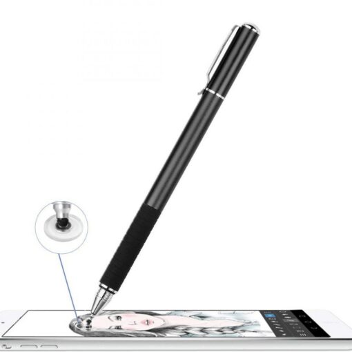 Puutepliiats mahtuvuslikule ekraanile Stylus Pen, kahe erineva otsaga, must, Tech-Protect - Image 4