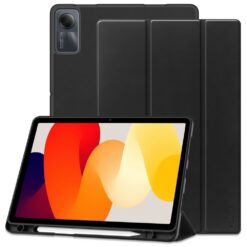 Kaitsekaaned SmartCase Pen, Xiaomi Redmi Pad SE 11", must, Tech-Protect