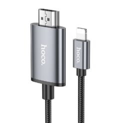 USB cable HOCO UA27 lightning HDMI 2M gray