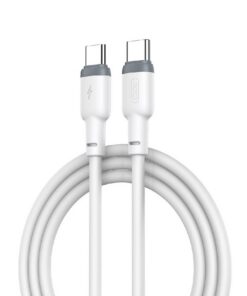 USB cable XO (NB208B) "USB-C to USB-C" (60W) 1m white
