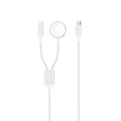 Wireless charger XO (CX030) Apple Watch 2in1 white