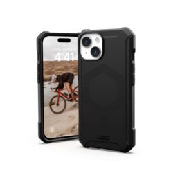 Kaitseümbris Essential Armor MagSafe, Apple iPhone 15 / iPhone 14 / iPhone 13, must, Urban Armor Gear (UAG)
