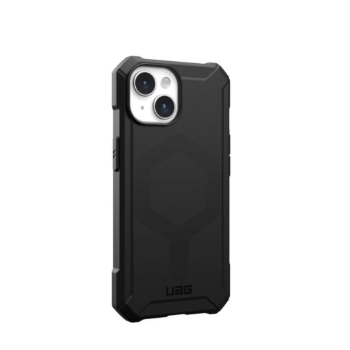 Kaitseümbris Essential Armor MagSafe, Apple iPhone 15 / iPhone 14 / iPhone 13, must, Urban Armor Gear (UAG) - Image 5
