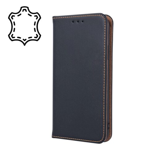 Genuine Leather Smart Pro case for iPhone 12 / 12 Pro 6,1" black