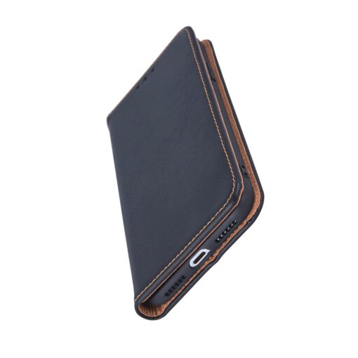Genuine Leather Smart Pro case for iPhone 12 / 12 Pro 6,1" black - Image 2