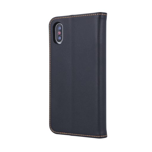 Genuine Leather Smart Pro case for iPhone 12 / 12 Pro 6,1" black - Image 5