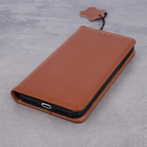 Genuine Leather Smart Pro for Samsung Galaxy A36 5G / A56 5G brown - Image 5