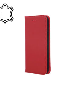 Genuine Leather Smart Pro for Samsung Galaxy A26 5G maroon