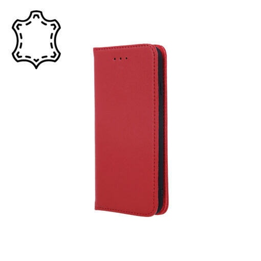 Genuine Leather Smart Pro for Samsung Galaxy A36 5G / A56 5G maroon
