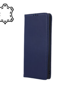 Genuine Leather Smart Pro for Samsung Galaxy A26 5G navy blue