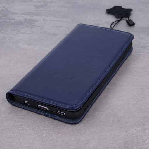 Genuine Leather Smart Pro for Samsung Galaxy A36 5G / A56 5G navy blue - Image 5