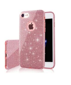 Glitter 3in1 case for iPhone 13 Pro Max 6,7" pink