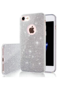 Glitter 3in1 case for Samsung Galaxy A36 5G silver