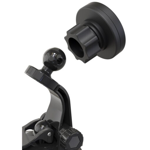 XO car holder C69 magnet black with suction cup - Image 3