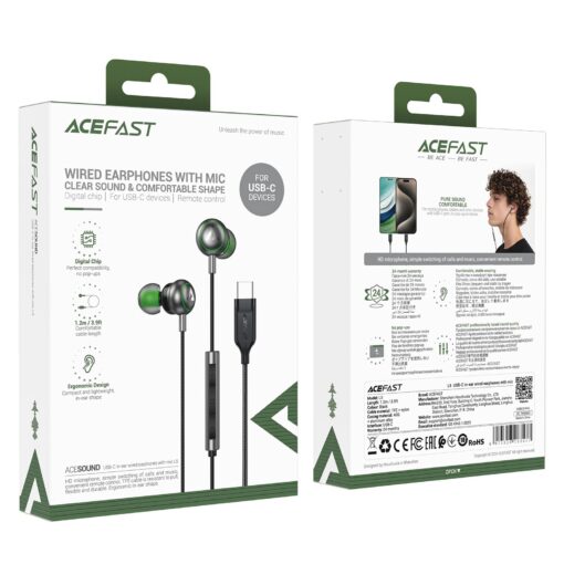 Kõrvaklapid Acefast L5 USB-C mustad - Image 5