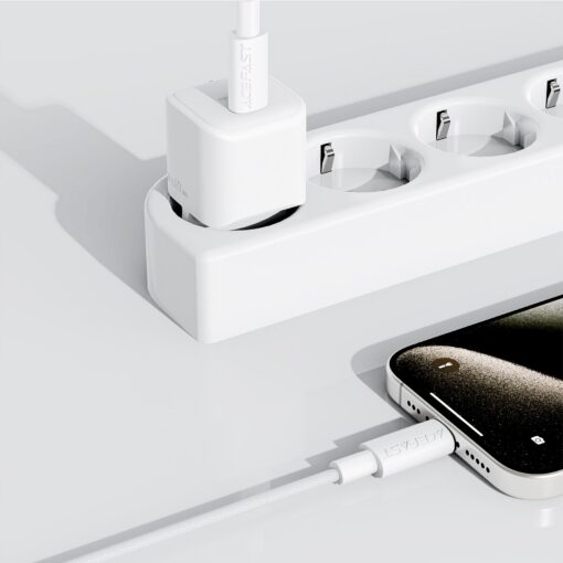 Laadimisjuhe Acefast C18-03 60W USB-C to USB-C 1.2m valge - Image 4