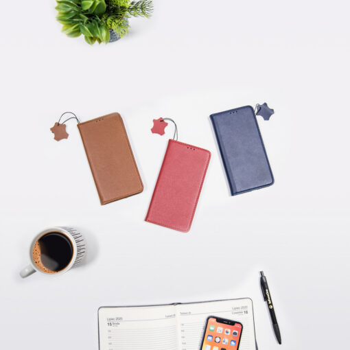 Genuine Leather Smart Pro for Samsung Galaxy A36 5G / A56 5G brown - Image 7