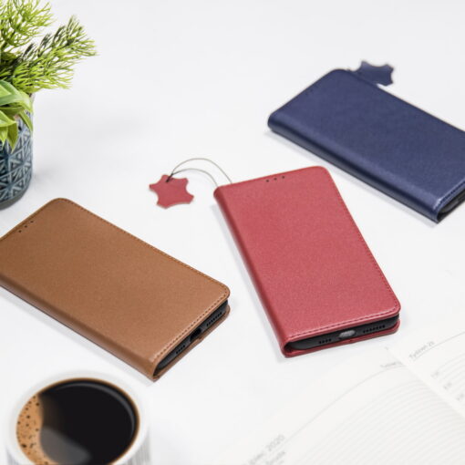 Genuine Leather Smart Pro for Samsung Galaxy A36 5G / A56 5G brown - Image 8