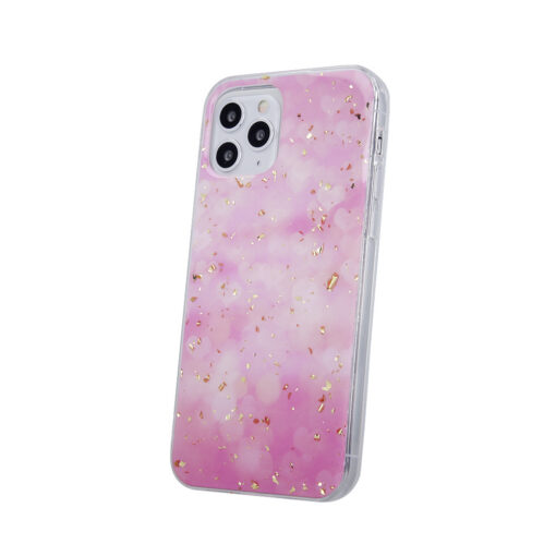 Gold Glam case for Samsung Galaxy A51 pink