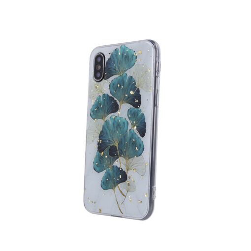 Gold Glam case for Samsung Galaxy S24 Plus leaves