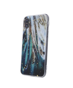 Gold Glam case for Samsung Galaxy A26 5G feathers