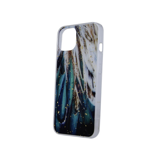 Gold Glam case for Samsung Galaxy A26 5G feathers - Image 6