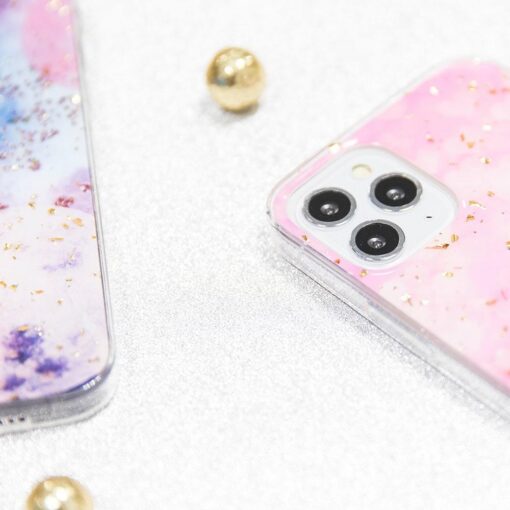 Gold Glam case for Samsung Galaxy A51 pink - Image 5