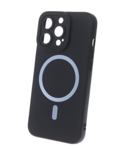 Silicon Mag case for iPhone 15 Pro Max 6,7" black
