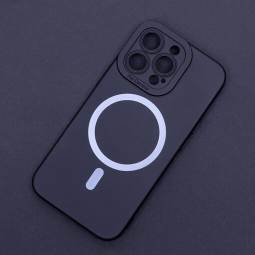 Silicon Mag case for iPhone 16 Plus 6,7" black - Image 5