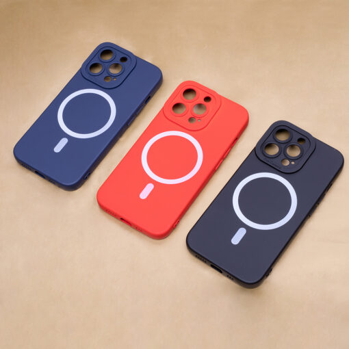 Silicon Mag case for iPhone 13 Pro Max 6,7" red - Image 6