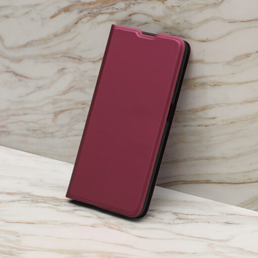 Smart Soft case for iPhone X / XS burgundy - Image 5