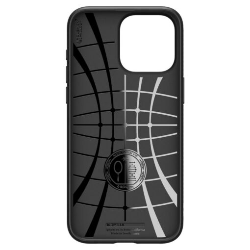 Spigen Liquid Air case for iPhone 15 Pro 6,1" matte black - Image 4