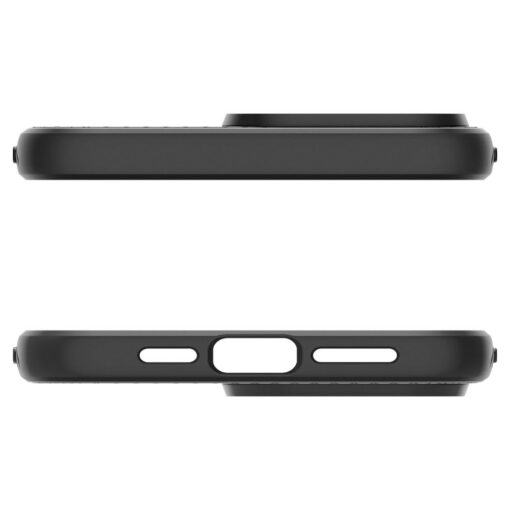 Spigen Liquid Air case for iPhone 15 Pro 6,1" matte black - Image 6