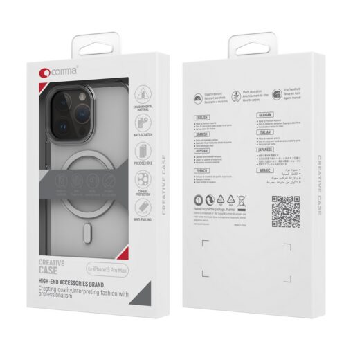 Comma case Crystal Mag for iPhone 15 Plus transparent - Image 4