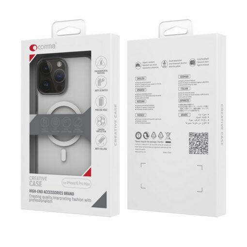 Comma case Elemental Mag for iPhone 15 Plus transparent - Image 3